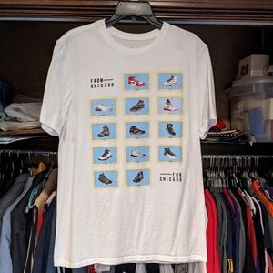 Jordan From Chicago For Chicago Shoe T-shirt